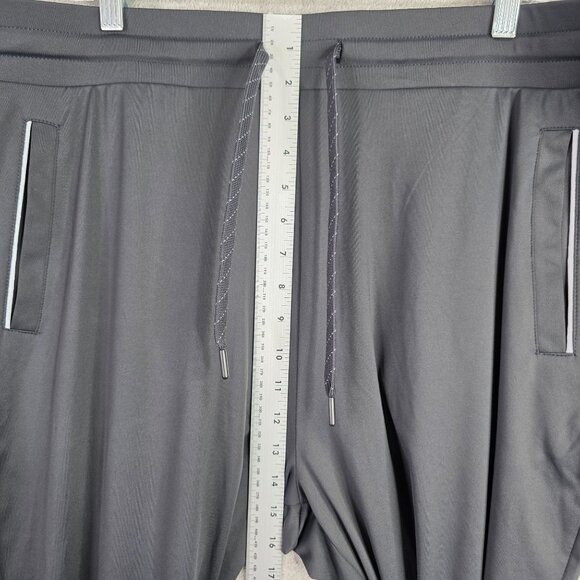 Mens 32 Degree Heat Black Joggers Drawstring Waist 100% Polyester Size XXL - Picture 5 of 10